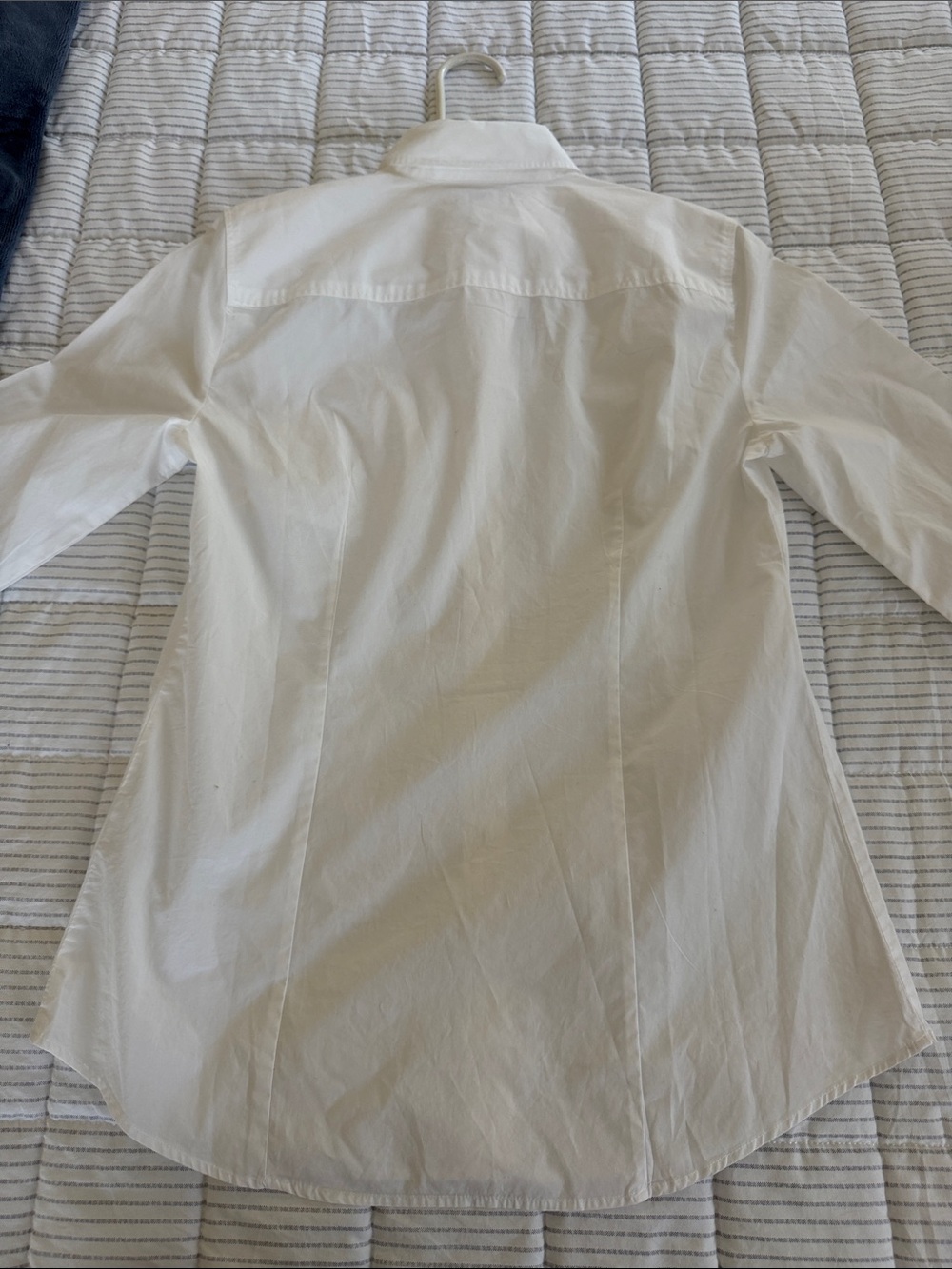 J. Crew White Cotton Button-Down Shirt - Picture 4 of 12
